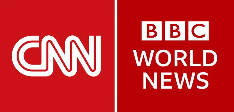 CNN VS BBC NEWS CHANNEL