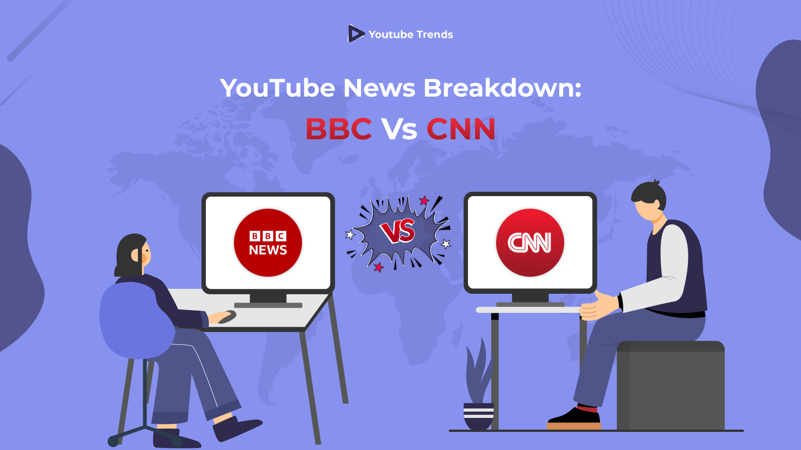 YouTube News Breakdown: CNN News Channel and BBC News Channels